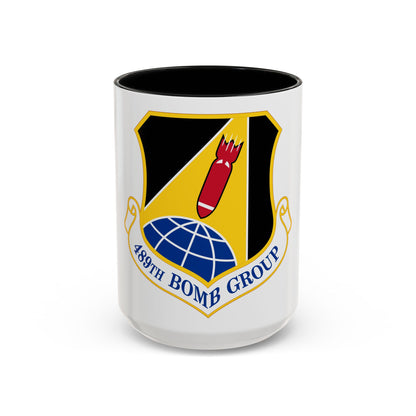 489 Bomb Group AFRC (U.S. Air Force) Accent Coffee Mug