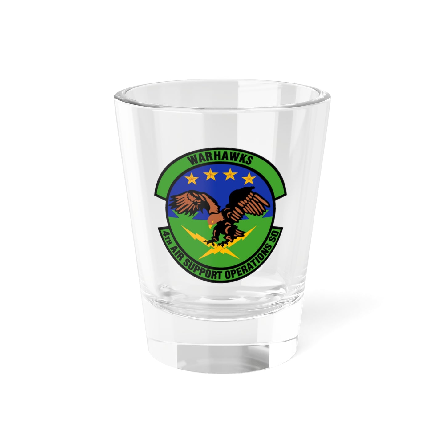 4 Air Support Operations Sq USAFE (U.S. Air Force) Shot Glass 1.5oz