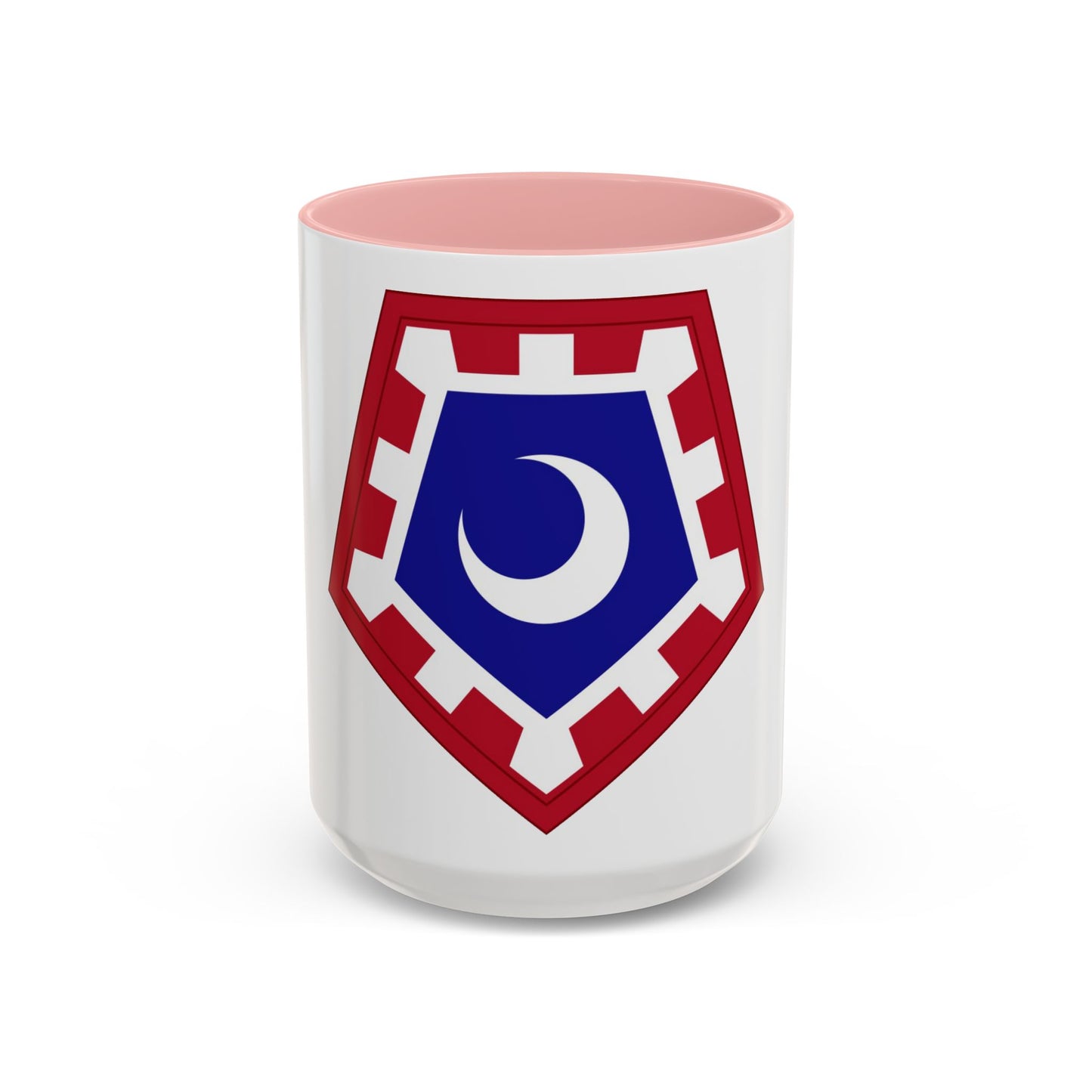 117 Engineer Brigade (U.S. Army) Accent Coffee Mug