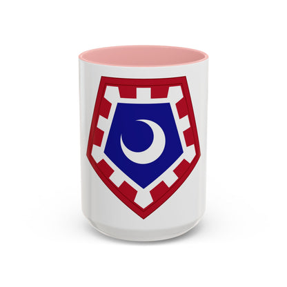 117 Engineer Brigade (U.S. Army) Accent Coffee Mug