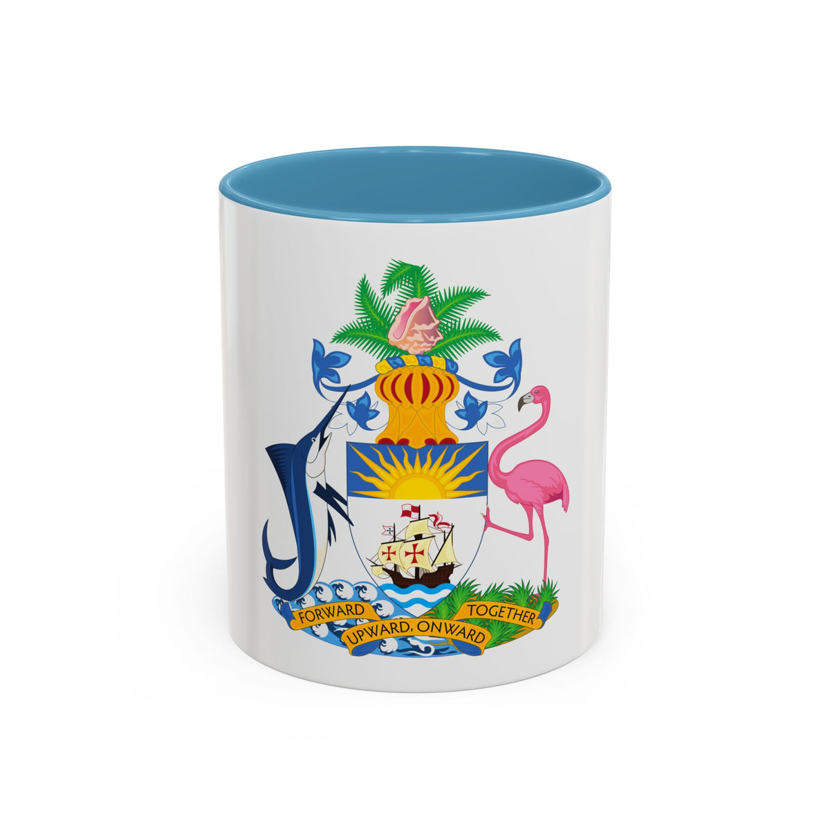 Coat of Arms of The Bahamas - Accent Coffee Mug