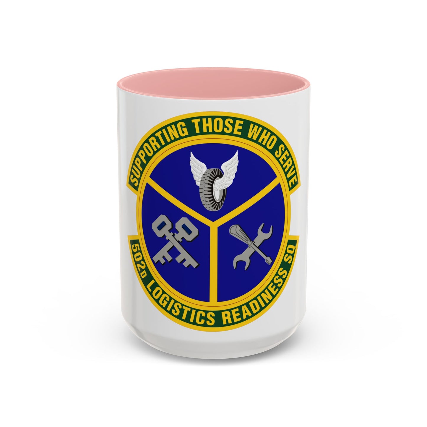 502d Logistics Readiness Squadron (U.S. Air Force) Accent Coffee Mug