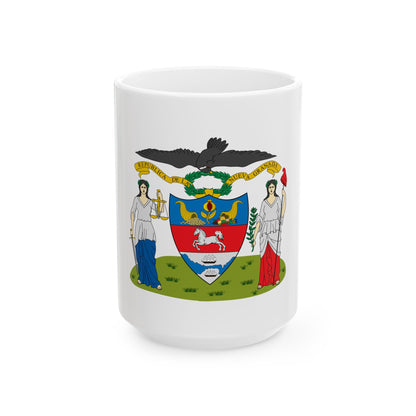 Coat of arms of New Granada (proposal) - White Coffee Mug