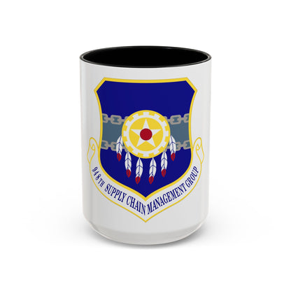 948 Supply Chain Management Group AFMC (U.S. Air Force) Accent Coffee Mug