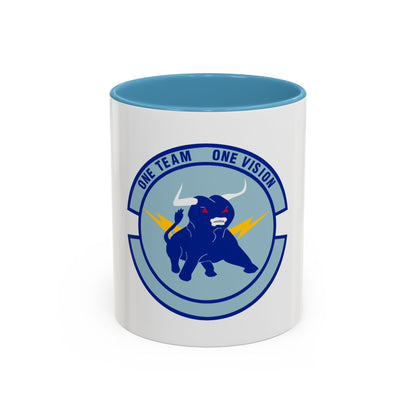 325 Civil Engineer Squadron AETC (U.S. Air Force) Accent Coffee Mug