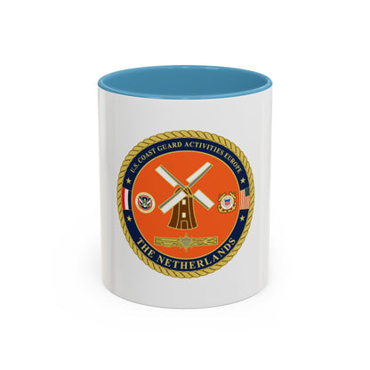 USCG ACTEURO The Netherlands (U.S. Coast Guard) Accent Coffee Mug