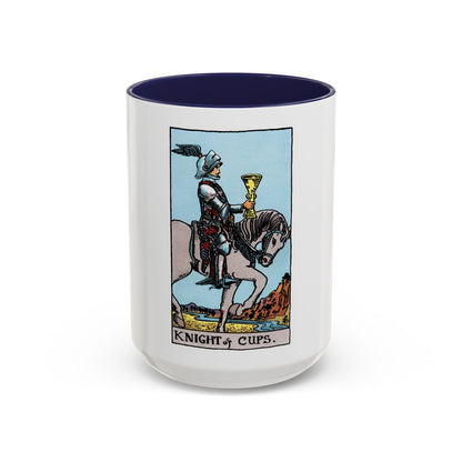 The Knight of Cups (Tarot Card) Accent Coffee Mug