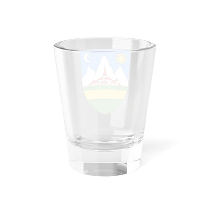 Grb Ravne Gore (Croatia) (Coat of Arms) Shot Glass 1.5oz