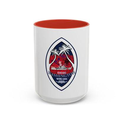 USCG Washington WPB 1331 (U.S. Coast Guard) Accent Coffee Mug