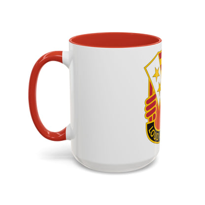 12 Signal Group (U.S. Army) Accent Coffee Mug