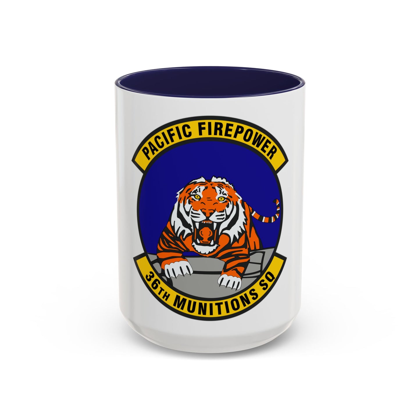 36 Munitions Squadron PACAF (U.S. Air Force) Accent Coffee Mug