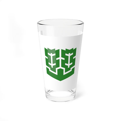 Flag of Matsuyama Ehime (Japan) Pint Glass 16oz