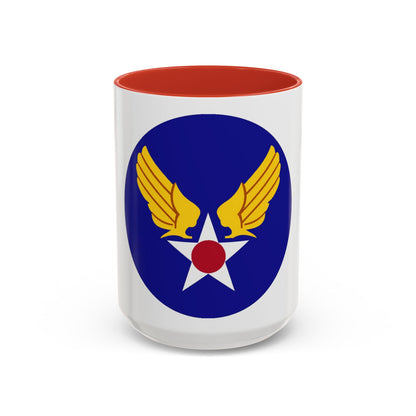 Army Air Forces Historical Insignia (U.S. Air Force) Accent Coffee Mug