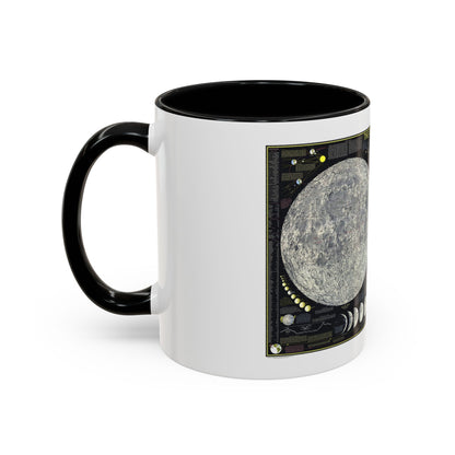 Space - The Moon (1969) (Map) Accent Coffee Mug