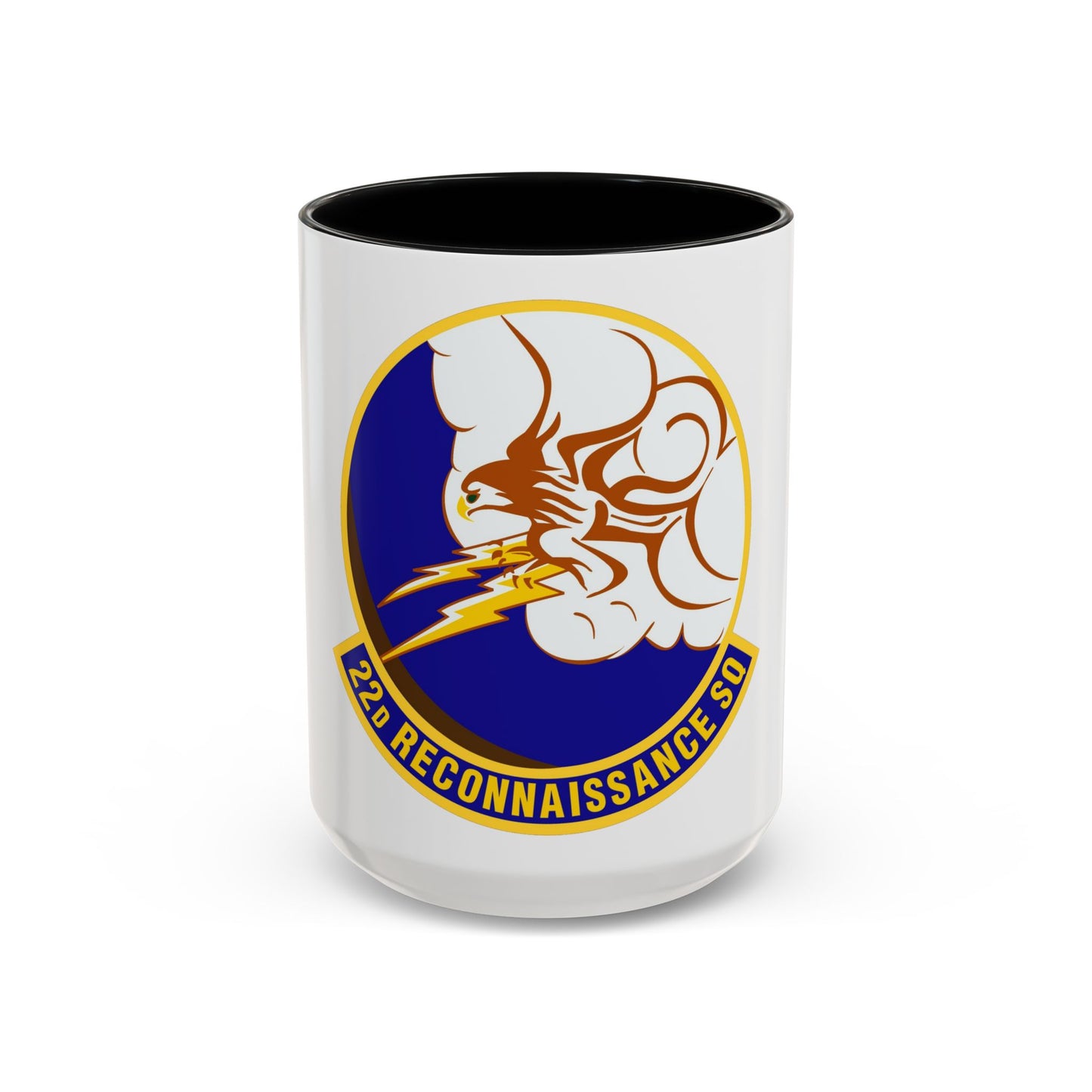 22d Reconnaissance Squadron (U.S. Air Force) Accent Coffee Mug