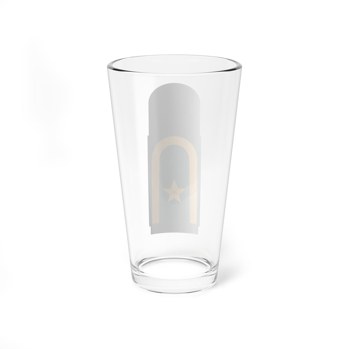 MA BGDB 21a Seekadett (Military Rank) Pint Glass 16oz