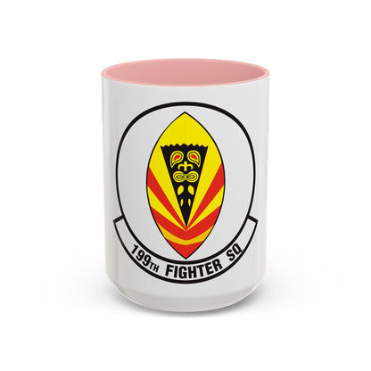 199 Fighter Squadron (U.S. Air Force) Accent Coffee Mug