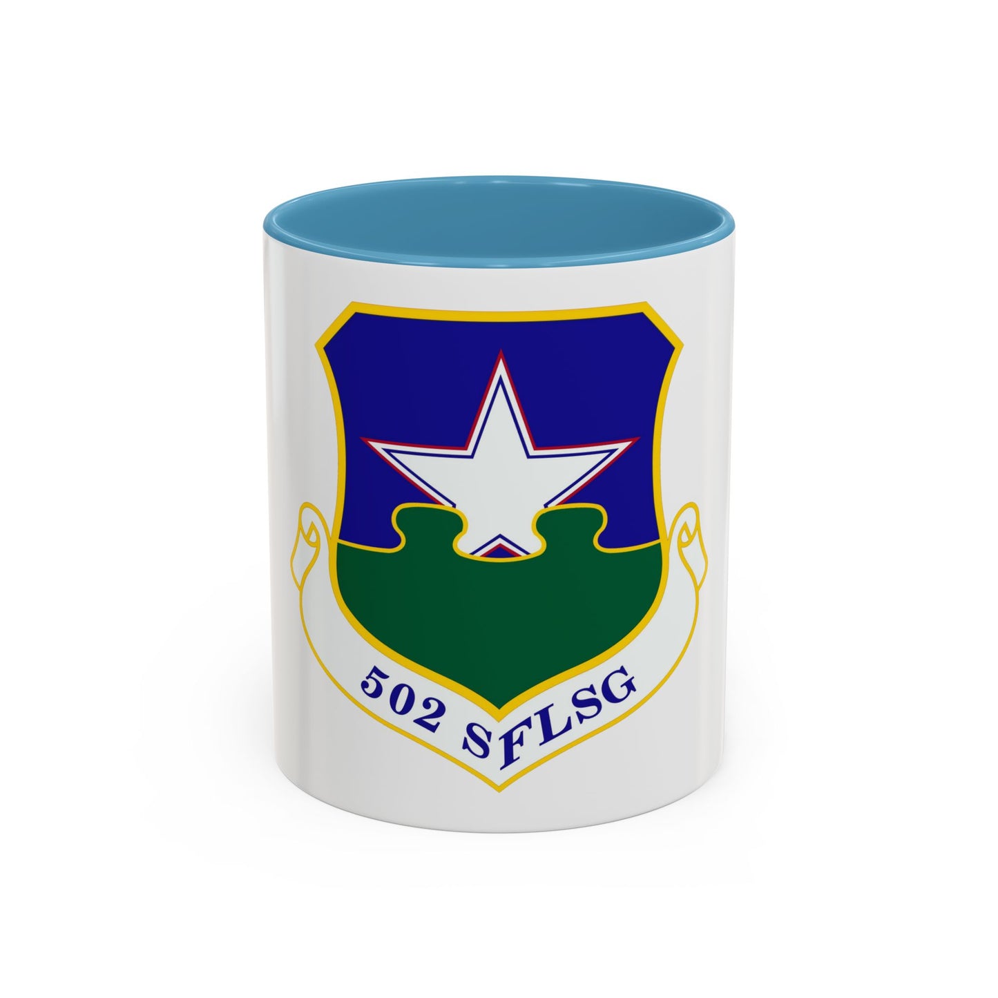 502d Security Forces and Logistics Support Group (U.S. Air Force) Accent Coffee Mug