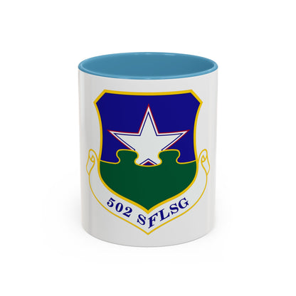 502d Security Forces and Logistics Support Group (U.S. Air Force) Accent Coffee Mug