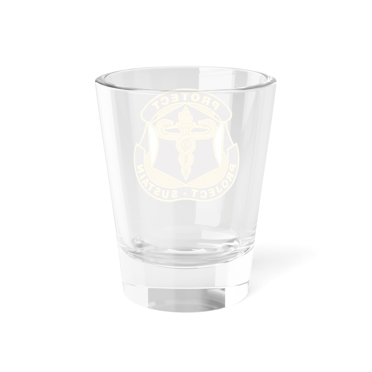 Verre à liqueur du Commandement de la recherche et du développement médicaux 2 (armée américaine) 1,5 oz