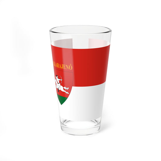 Flag of Jaszkarajeno (Hungary) Pint Glass 16oz