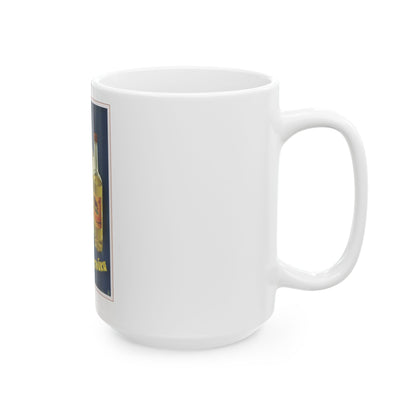Soviet Era Poster 500 - White Coffee Mug