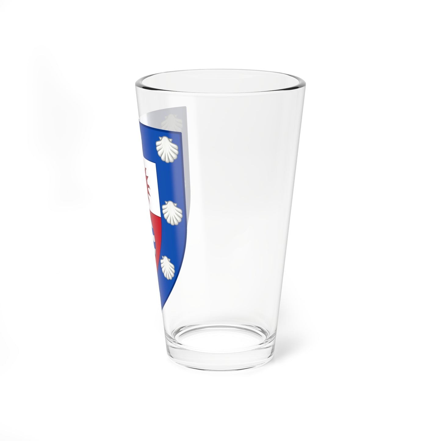 Coat of arms of Vejby-Tibirke (Denmark) (Coat of Arms) Pint Glass 16oz