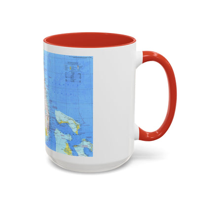 USA - Florida 1 (1973) (Map) Accent Coffee Mug