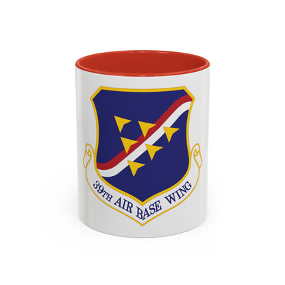 39th Air Base Wing (U.S. Air Force) Accent Coffee Mug