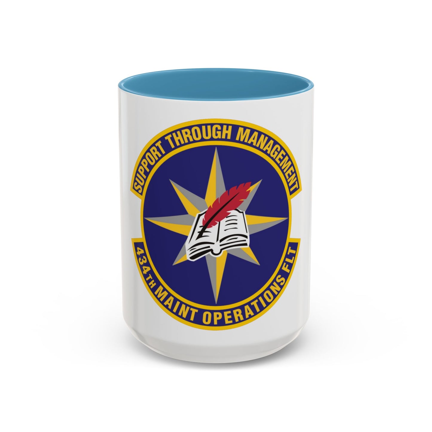 434th Maintenance Operations Flight (U.S. Air Force) Accent Coffee Mug