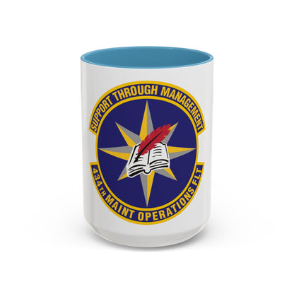 434th Maintenance Operations Flight (U.S. Air Force) Accent Coffee Mug