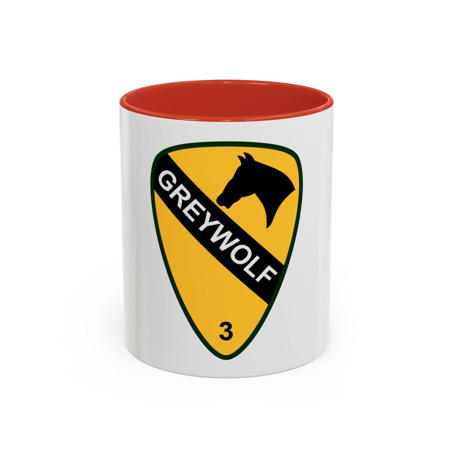 3rd Brigade Combat Team 1st Cavalry Division (U.S. Army) Accent Coffee Mug