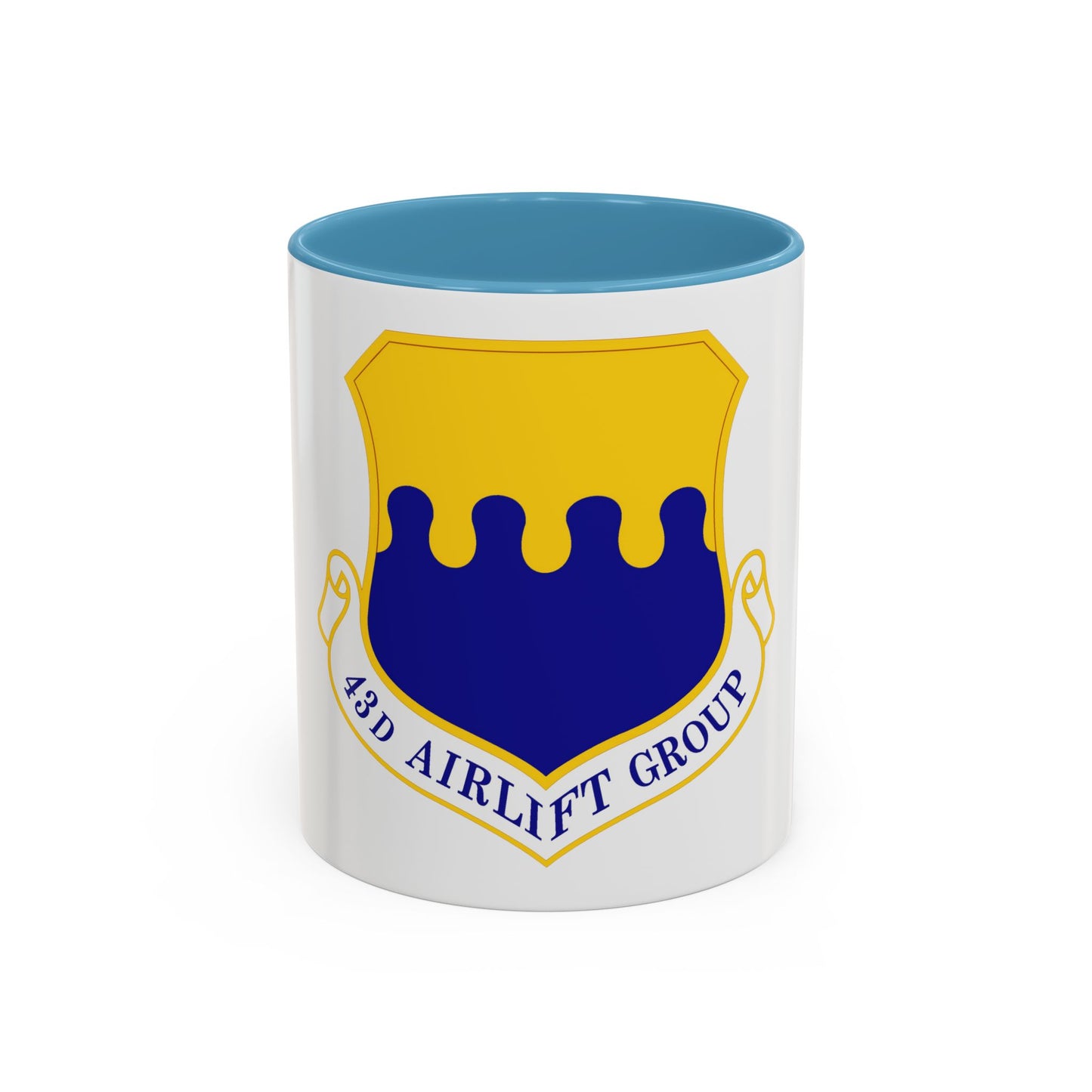 43d Airlift Group (U.S. Air Force) Accent Coffee Mug