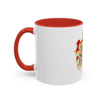 Coat of arms of Joachim, Prince of Denmark - Accent Coffee Mug
