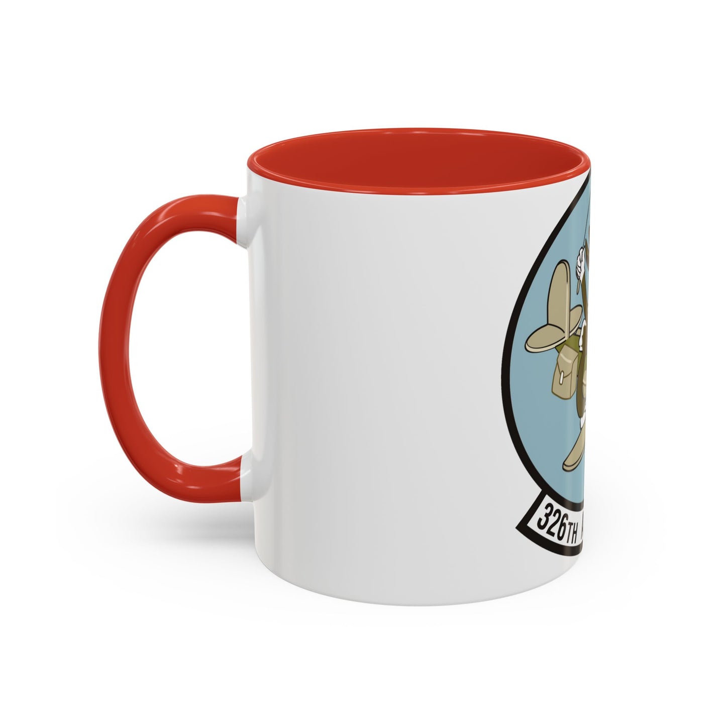 Tasse à café décorative du 326e escadron de transport aérien (US Air Force)