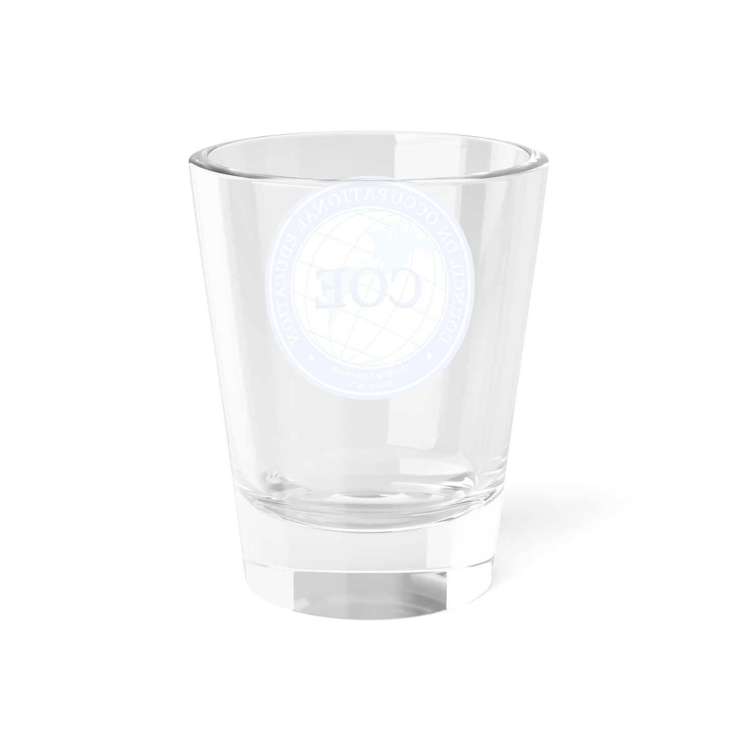 Council on Occupational Education (U.S. Navy) Shot Glass 1.5oz