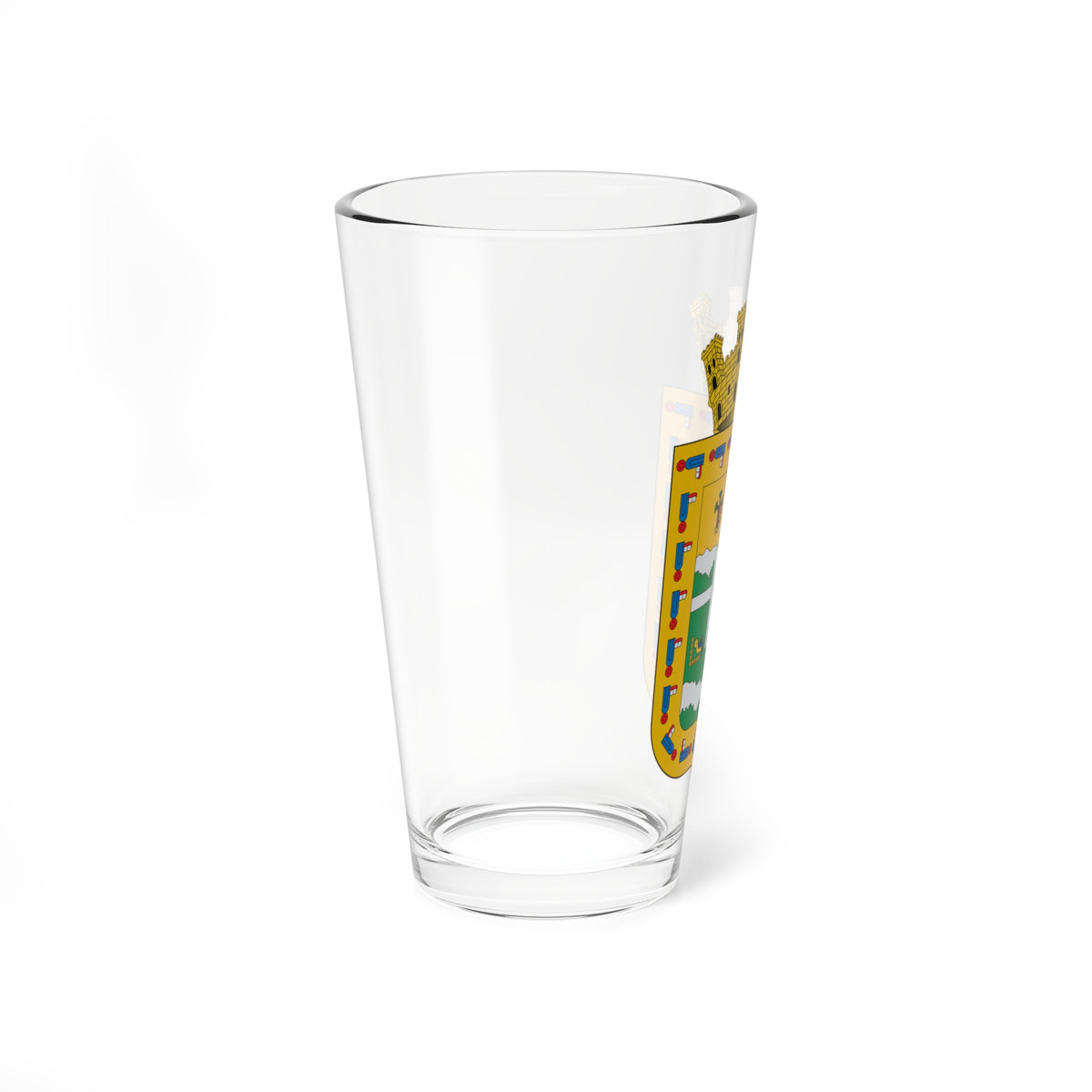 Escudo Teziutlán bueno (Mexico) (Coat of Arms) Pint Glass 16oz