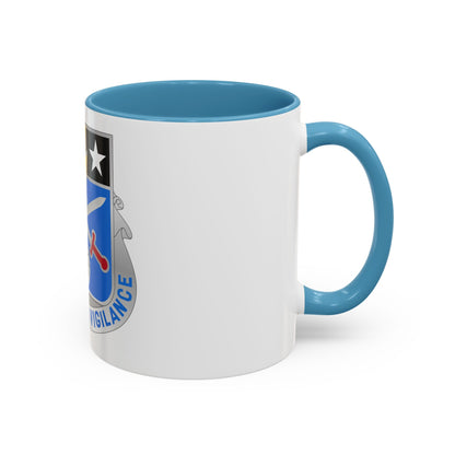 108 Military Intelligence Battalion (U.S. Army) Accent Coffee Mug
