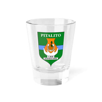 Escudo del Municipio de Pitalito (Colombia) (Coat of Arms) Shot Glass 1.5oz