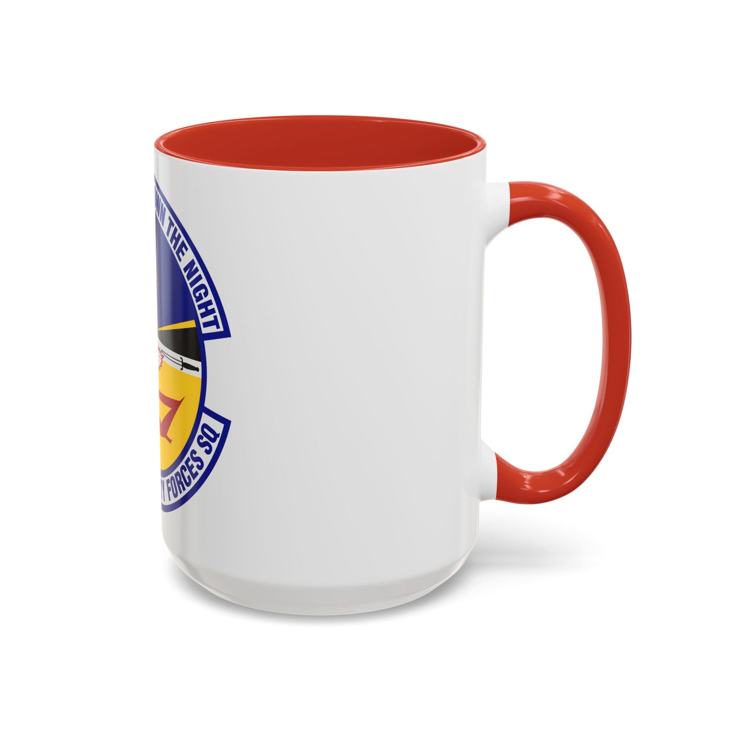 332d Expeditionary Security Forces Squadron (U.S. Air Force) Accent Coffee Mug