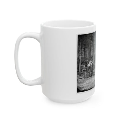 Petersburg, Va. Company A, U.S. Engineer Battalion (U.S. Civil War) White Coffee Mug
