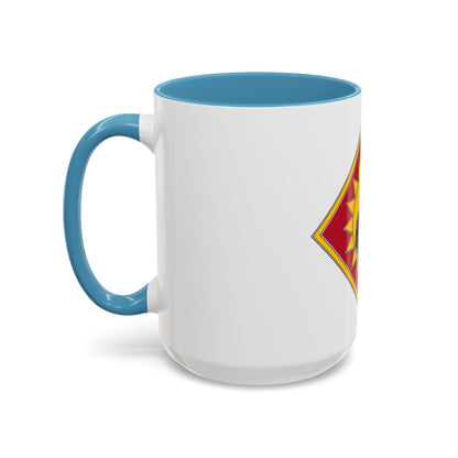 115th Field Artillery Brigade (U.S. Army) Accent Coffee Mug