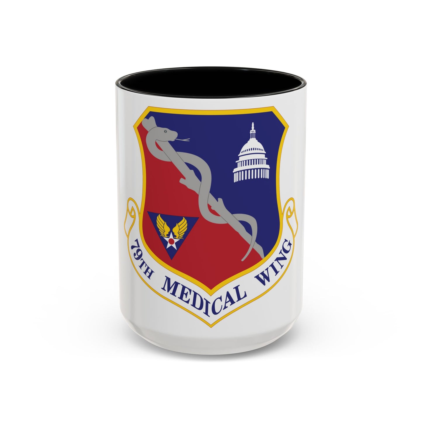 Tasse à café décorative de la 79e escadre médicale (US Air Force)