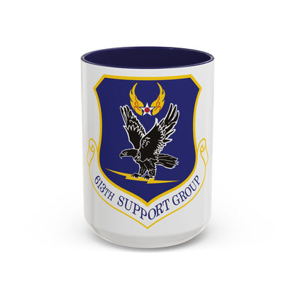 613th Support Group (U.S. Air Force) Accent Coffee Mug