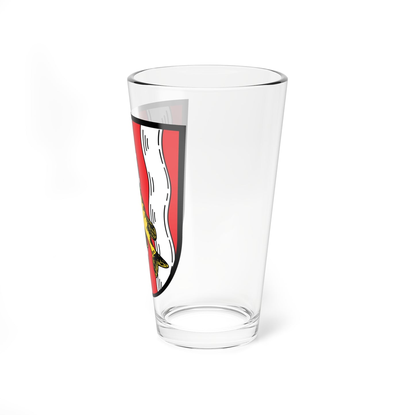 DEU Baunach COA (Germany) (Coat of Arms) Pint Glass 16oz