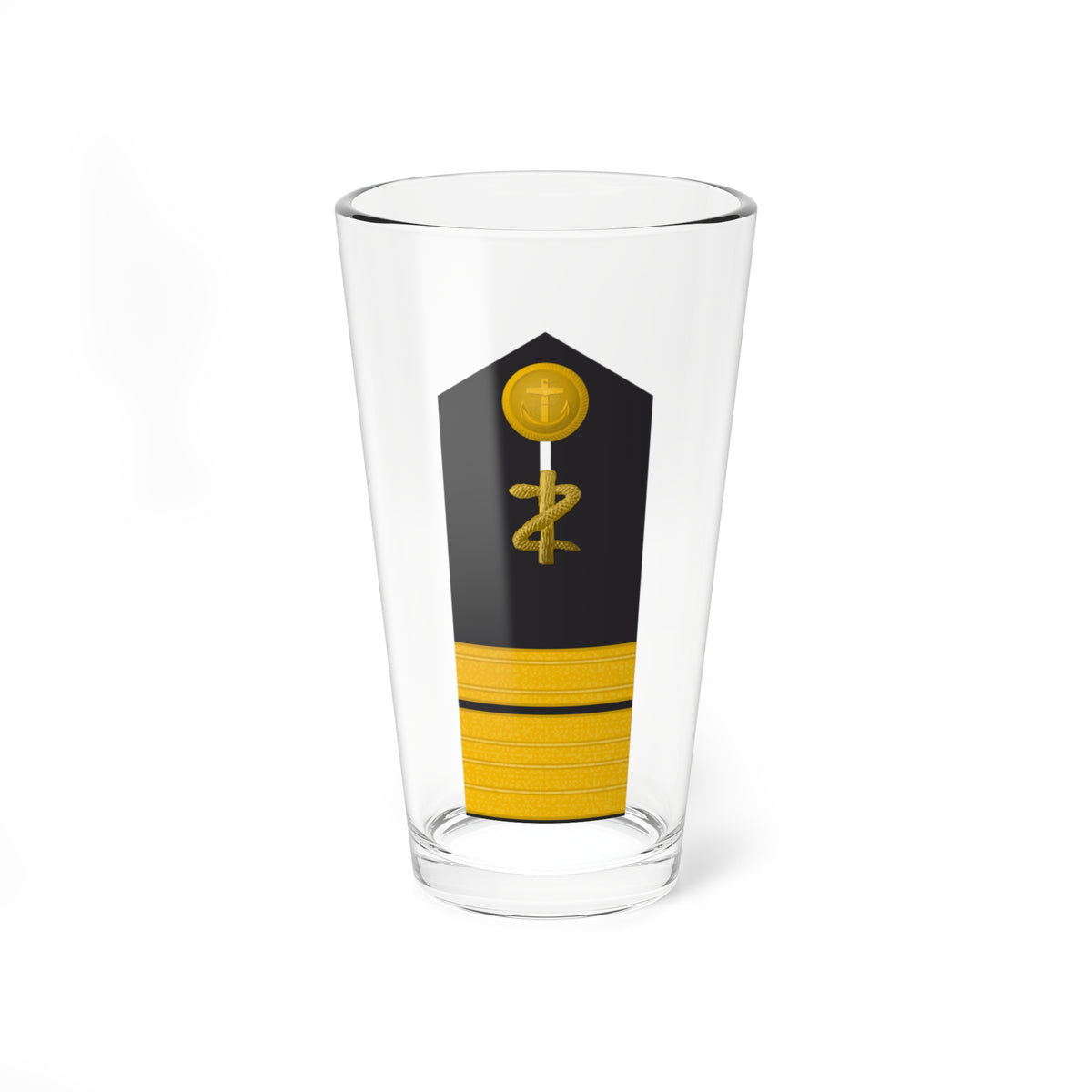 MDS 62c Admiralstabsarzt San ZM L (Military Rank) Pint Glass 16oz