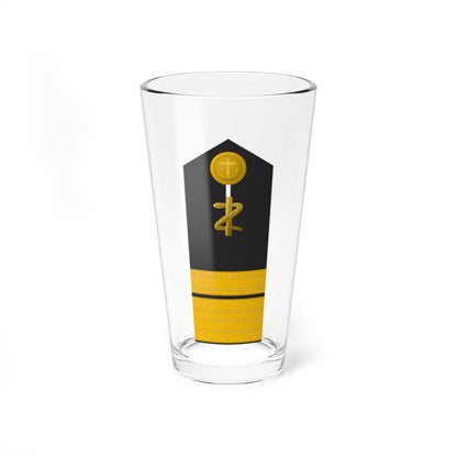 MDS 62c Admiralstabsarzt San ZM L (Military Rank) Pint Glass 16oz