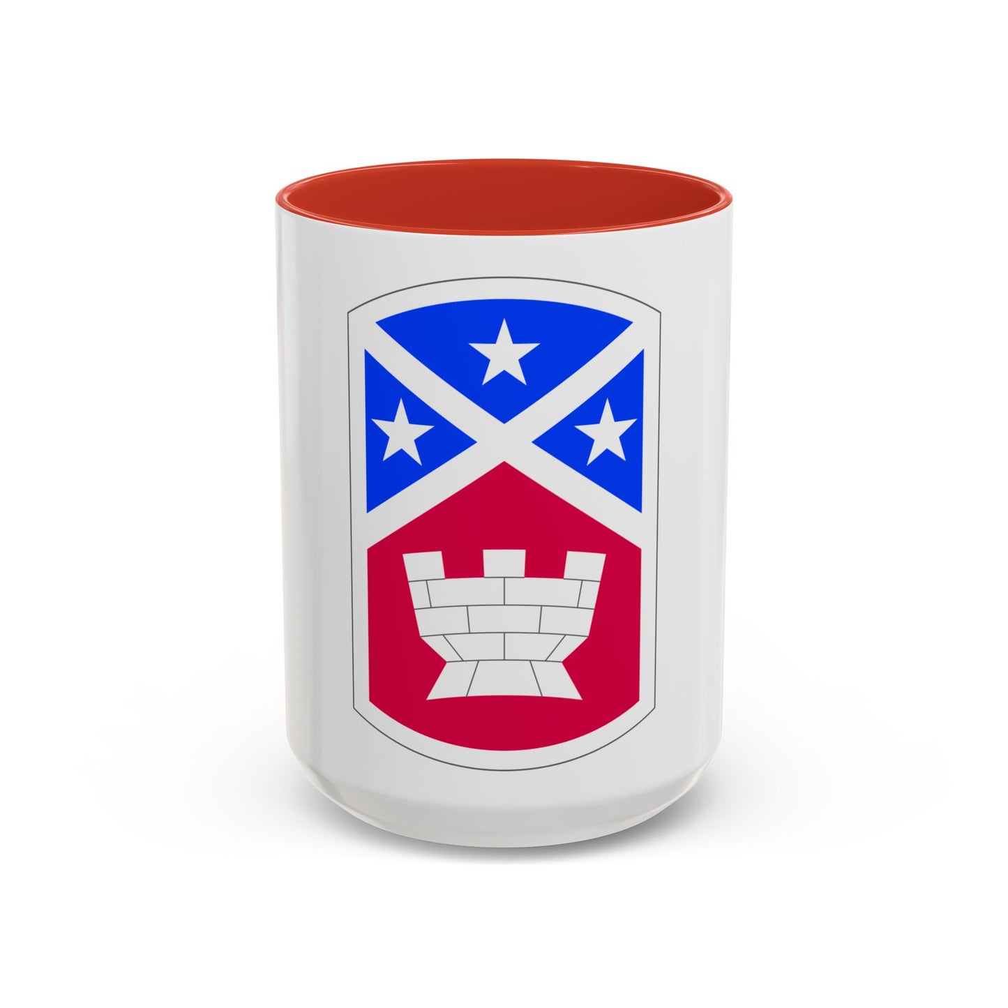 194th Engineer Brigade (U.S. Army) Accent Coffee Mug