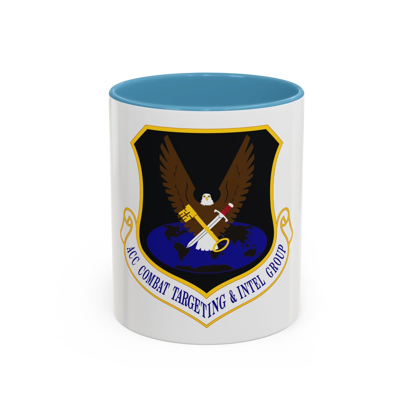 ACC Combat Targeting & Intelligence Group (U.S. Air Force) Accent Coffee Mug