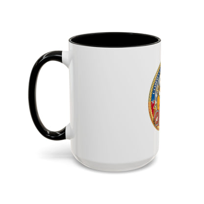 USCGC Command Task Force (U.S. Coast Guard) Accent Coffee Mug